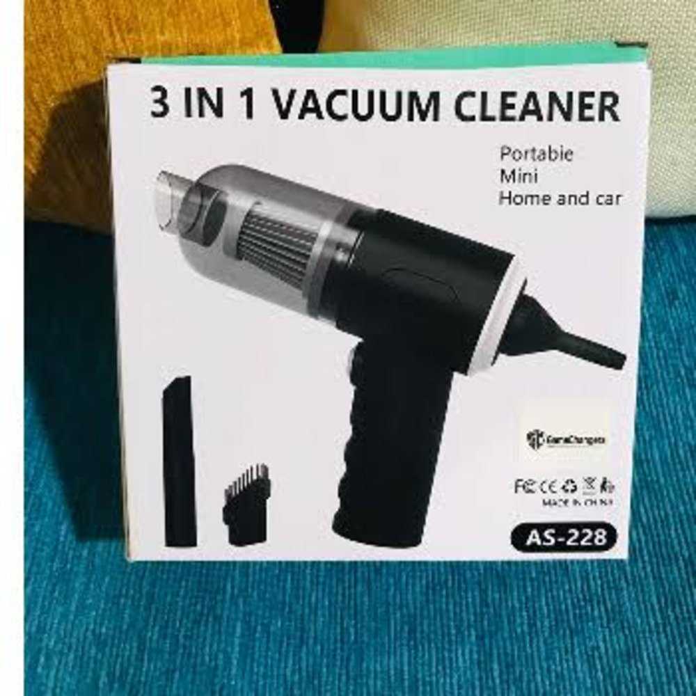 3-in-1 Cordless Handheld Vacuum Cleaner – Car, Sofa & Home