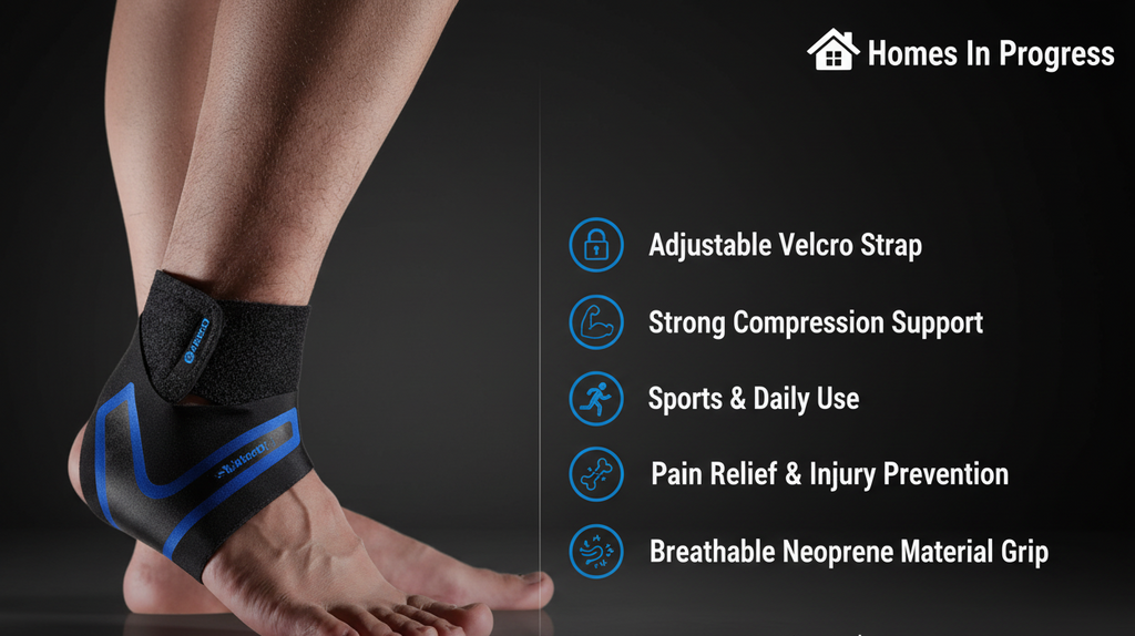 Ankle Sports Guard – Compression Support for Sports, Injury & Recovery
