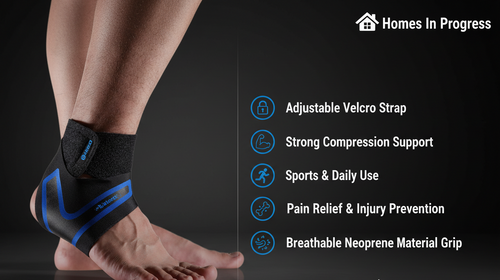 Ankle Sports Guard – Compression Support for Sports, Injury & Recovery