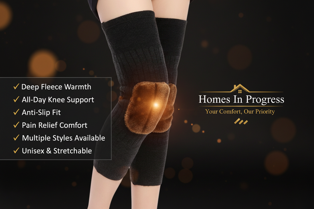 Cashmere Knee Pads – Winter Warmth & Joint Support for Men & Women