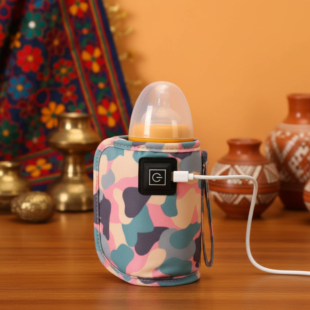 Portable USB Baby Bottle Warmer – Travel-Friendly Milk Heater