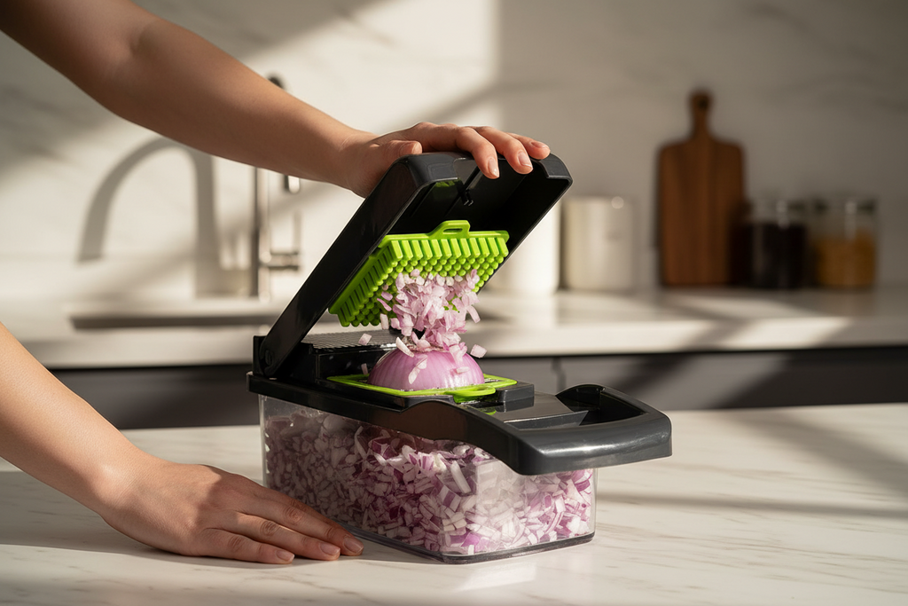 Vegetable Cutter, Chopper & Slicer – Fast & Easy Kitchen Prep